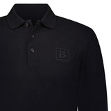 Burberry 'Gateforth' Polo - Shirt Long Sleeve Black - Boinclo - Outlet Sale Under Retail