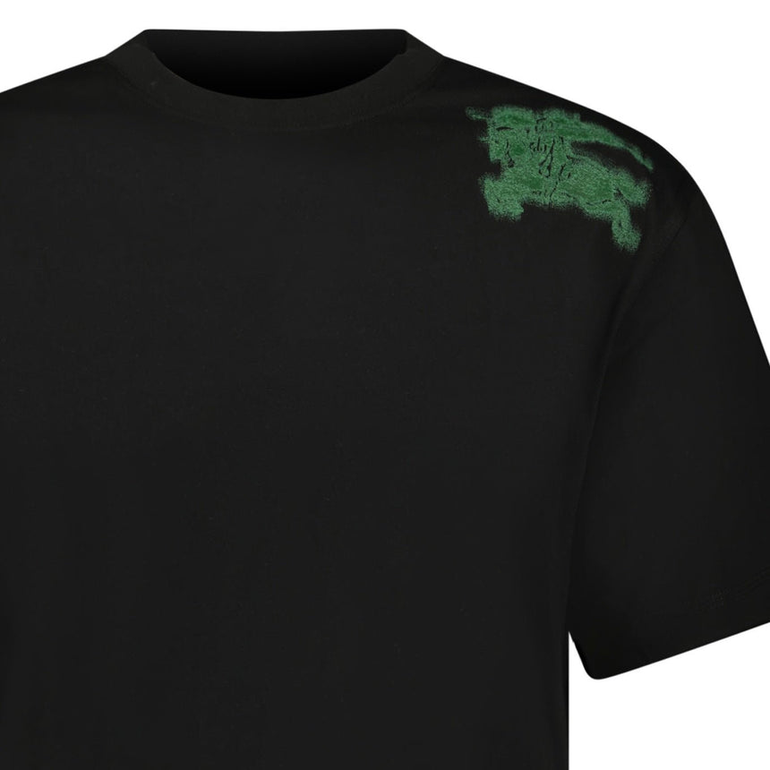 Burberry Graffiti Equestrian Knight T-Shirt in Black - Boinclo - Outlet Sale Under Retail