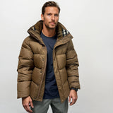Burberry Halsby Puffer Down Jacket Brown - Boinclo - Outlet Sale Under Retail