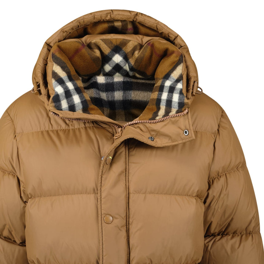 Burberry Halsby Puffer Down Jacket Brown - Boinclo - Outlet Sale Under Retail