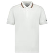 Burberry ‘Hartford’ Striped Check Short Sleeve Polo in White - Boinclo - Outlet Sale Under Retail