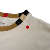 Burberry 'Jayson' Check T-Shirt White (Defect) - Boinclo - Outlet Sale Under Retail