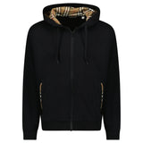 Burberry 'Keira' Logo Hoodie Zip Sweatshirt Black - Boinclo - Outlet Sale Under Retail