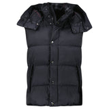 Burberry 'Leeds' Detachable Sleeve Hooded Down Jacket Black - Boinclo - Outlet Sale Under Retail