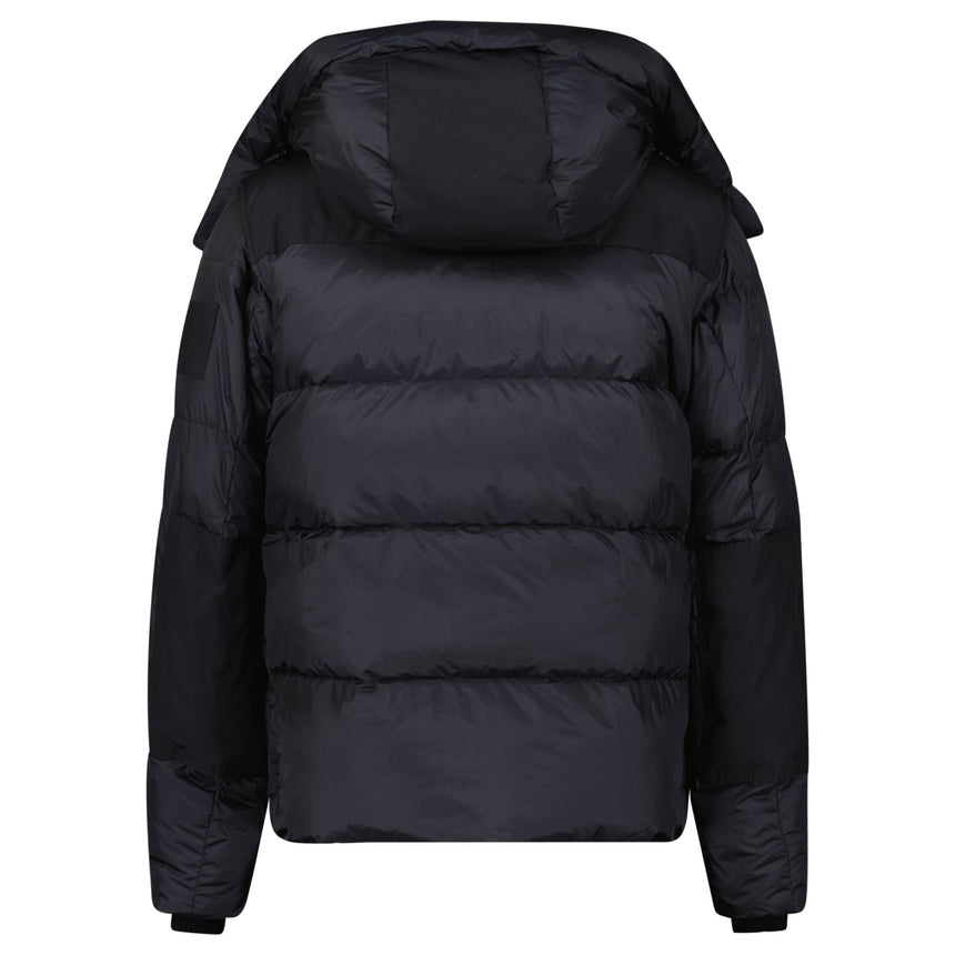 Burberry 'Leeds' Detachable Sleeve Hooded Down Jacket Black - Boinclo - Outlet Sale Under Retail