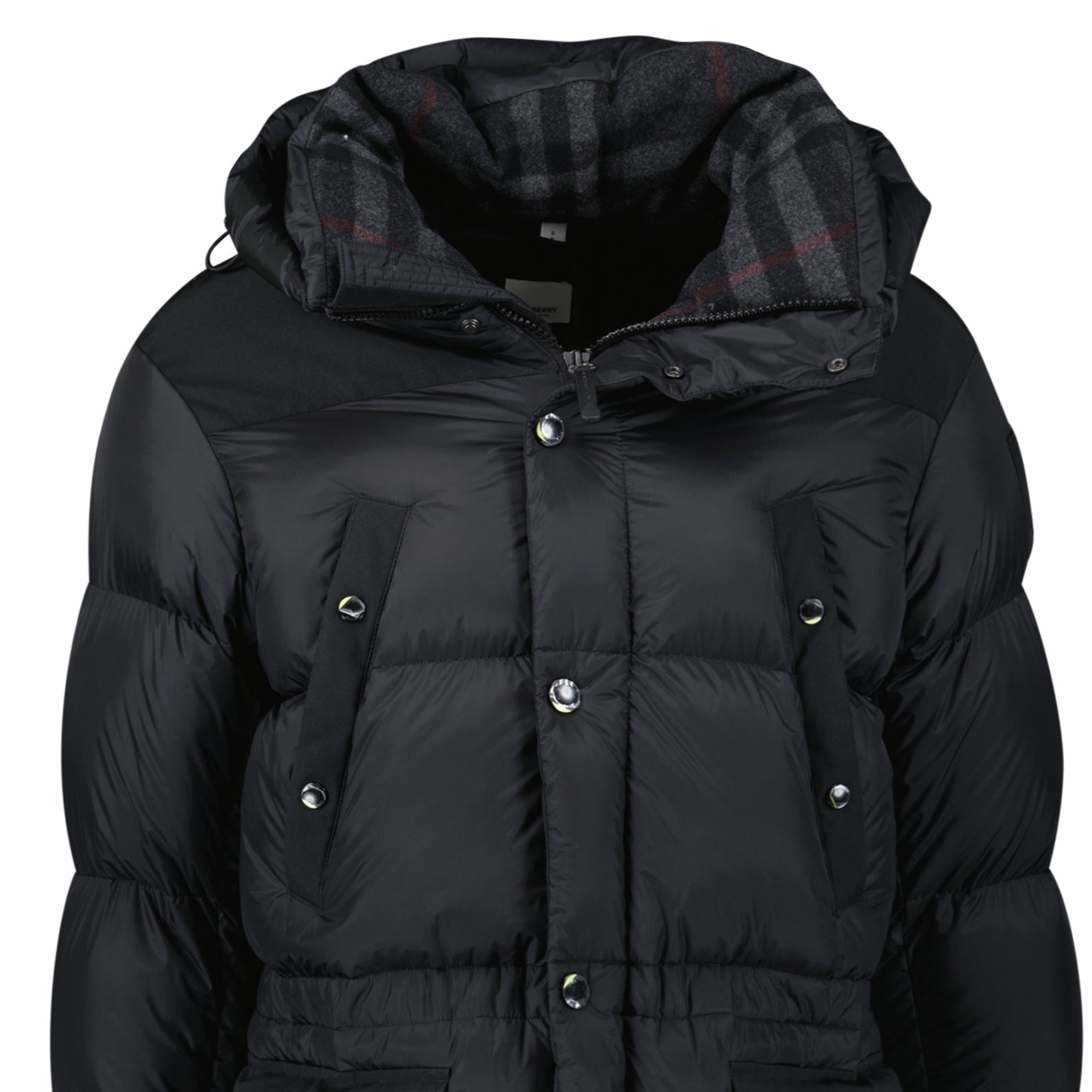 Burberry 'Lindford' Puffer Coat in Black - Outlet Sale Under