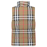 Burberry 'Lowick' Reversible Down Gilet Black & Check - Boinclo - Outlet Sale Under Retail