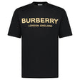 Burberry 'Maud' Logo Print T-Shirt Black - Boinclo - Outlet Sale Under Retail
