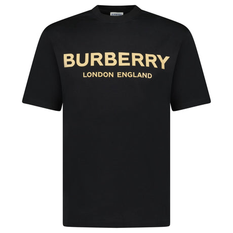 Burberry 'Maud' Logo Print T-Shirt Black - Boinclo - Outlet Sale Under Retail