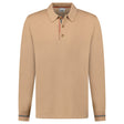 Burberry 'Pace' Signature Stripe Wool Polo Camel - Boinclo - Outlet Sale Under Retail
