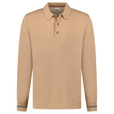 Burberry 'Pace' Signature Stripe Wool Polo Camel - Boinclo - Outlet Sale Under Retail