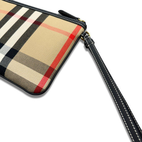 Burberry Peyton Check Wristlet Archive Beige - Boinclo - Outlet Sale Under Retail