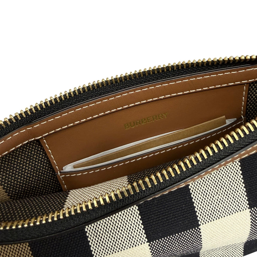 Burberry Peyton Check Wristlet Archive Beige - Boinclo - Outlet Sale Under Retail