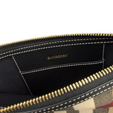 Burberry Peyton Check Wristlet Taupe Brown - Boinclo - Outlet Sale Under Retail