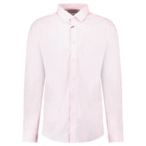 Burberry 'Shefford' Check Placket Long Sleeve Shirt in Pale Pink - Boinclo - Outlet Sale Under Retail