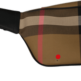 Burberry 'Sonny' Bum/Side Taupe Brown Check Bag (Defect) - Boinclo - Outlet Sale Under Retail