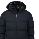 Burberry Technical Nylon Puffer Coat / Gilet in Charcoal Black - Boinclo - Outlet Sale Under Retail