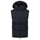 Burberry Technical Nylon Puffer Coat / Gilet in Charcoal Black - Boinclo - Outlet Sale Under Retail