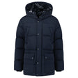 Burberry Technical Nylon Puffer Coat in Navy - Boinclo - Outlet Sale Under Retail