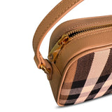 Burberry Camera Leather Cross Body Shoulder Bag Chestnut Beige - Boinclo - Outlet Sale Under Retail