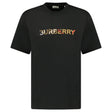 Burberry Check Logo Embroidered T-Shirt Black - Boinclo - Outlet Sale Under Retail