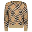 Burberry Check Long-Sleeve Sweatshirt in Beige - Boinclo - Outlet Sale Under Retail