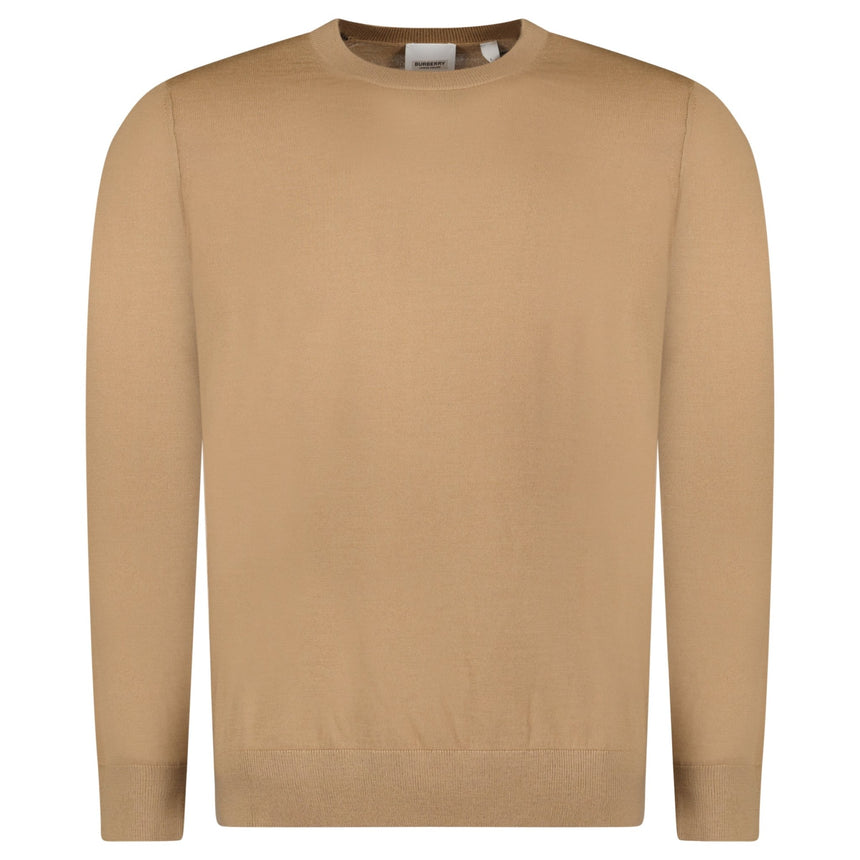 Burberry Check Wool Jumper Camel - Boinclo - Outlet Sale Under Retail