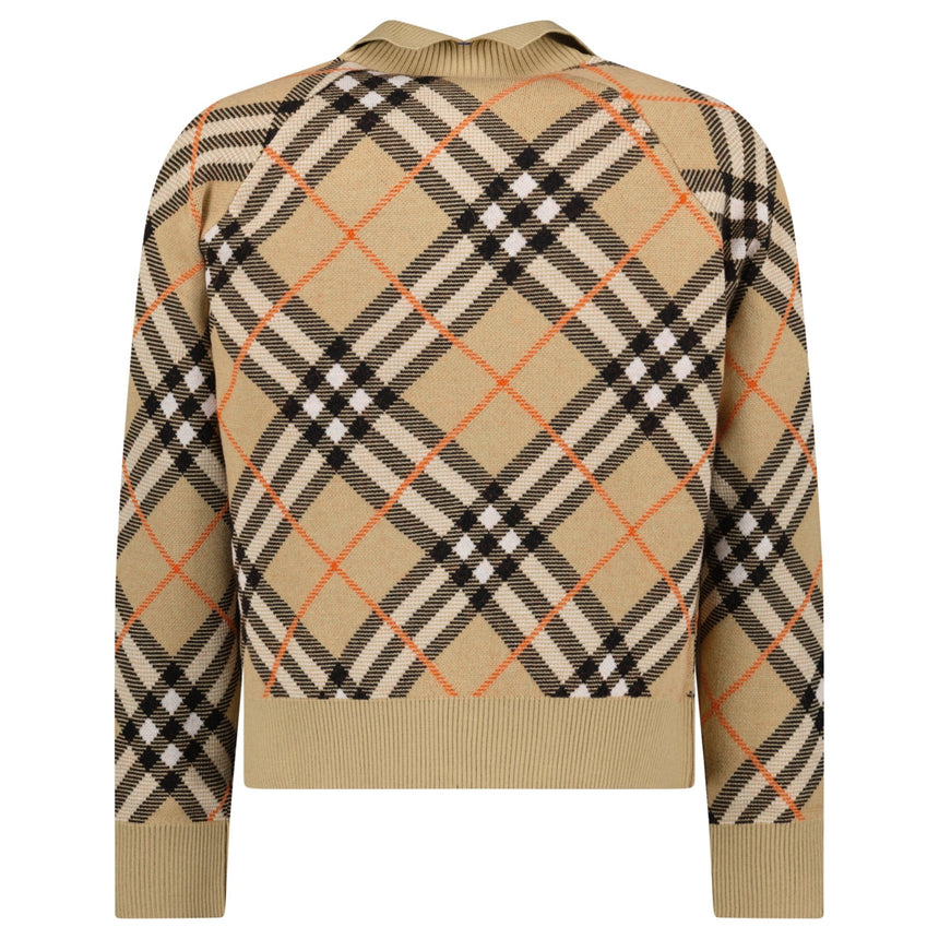 Burberry Check Zip Jacket in Beige - Boinclo - Outlet Sale Under Retail