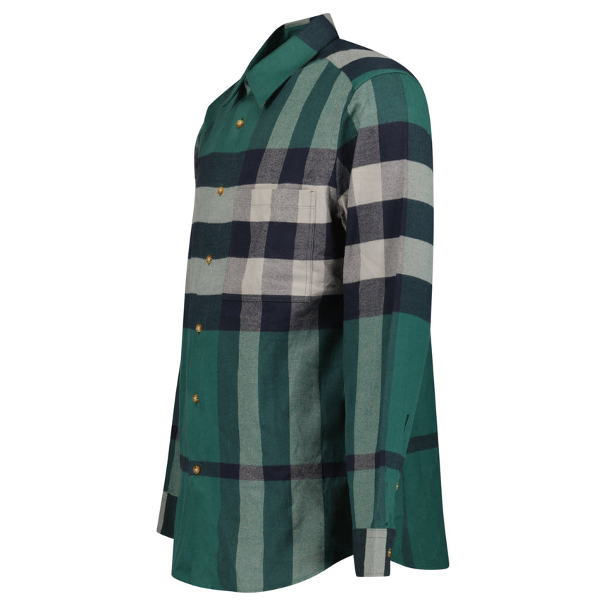 Burberry 'Claverdon' Check Shirt in Dark Racing Green - Boinclo - Outlet Sale Under Retail