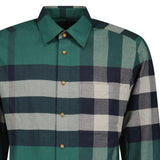 Burberry 'Claverdon' Check Shirt in Dark Racing Green - Boinclo - Outlet Sale Under Retail