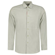 Burberry Claverdon Long-Sleeved Poplin Shirt in Laurel Green Melange - Boinclo - Outlet Sale Under Retail