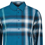 Burberry Claverdon Maxi Check Cotton Shirt in Pacific Blue - Boinclo - Outlet Sale Under Retail
