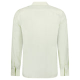 Burberry Claverdon Plain Long-Sleeved Poplin Shirt in Pistachio Green - Boinclo - Outlet Sale Under Retail