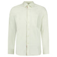 Burberry Claverdon Plain Long-Sleeved Poplin Shirt in Pistachio Green - Boinclo - Outlet Sale Under Retail