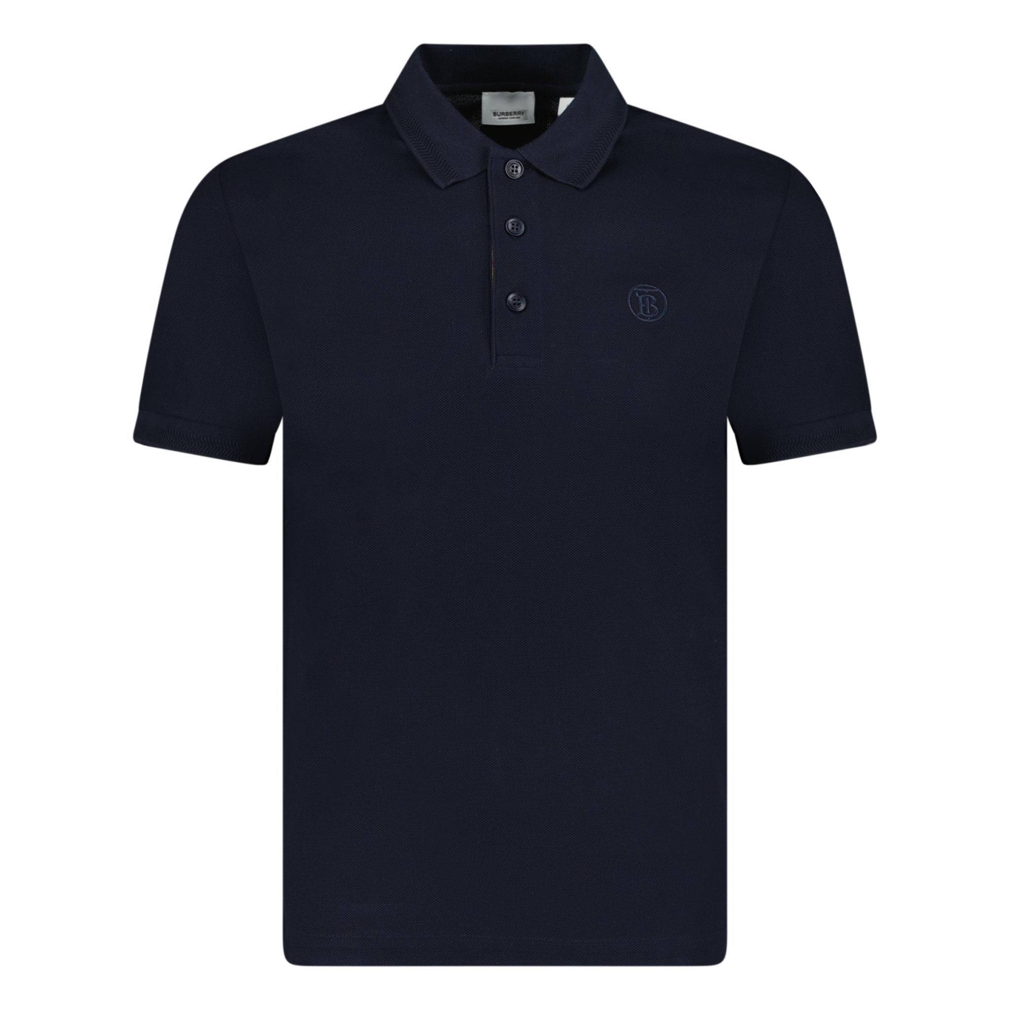 Navy Blue Burberry Polo Sale Burberry 'Eddie' Polo-Shirt Navy