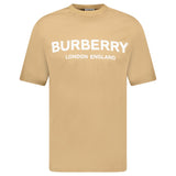 Burberry 'Ellison' London Logo Print T-Shirt Archive Beige - Boinclo - Outlet Sale Under Retail