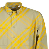 Burberry Eydon Check Shirt in Yellow and Light Green - Boinclo - Outlet Sale Under Retail