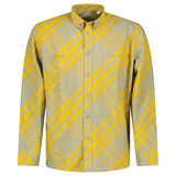 Burberry Eydon Check Shirt in Yellow and Light Green - Boinclo - Outlet Sale Under Retail