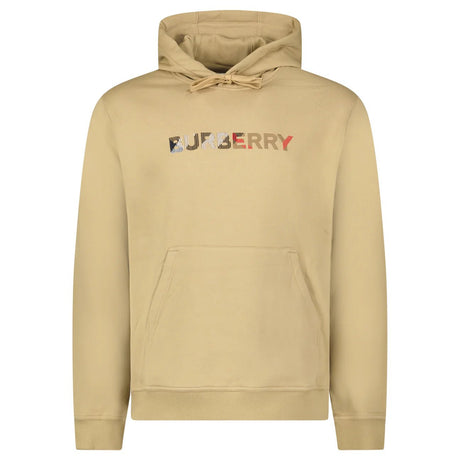 Burberry ‘Farley’ Logo Embroidered Hoodie in Archive Beige - Boinclo - Outlet Sale Under Retail