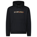 Burberry ‘Farley’ Logo Embroidered Hoodie in Black - Boinclo - Outlet Sale Under Retail