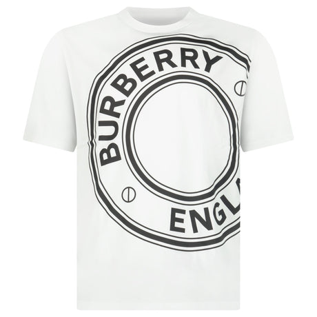 Burberry Graphic Print T-Shirt in White - Boinclo - Outlet Sale Under Retail