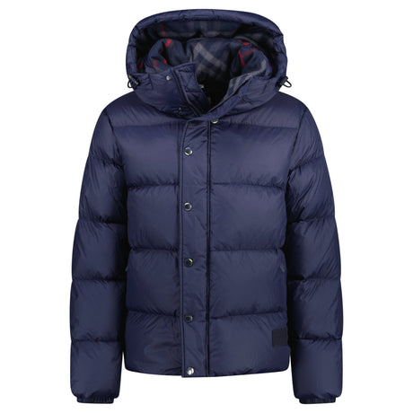 Burberry Halsby Down Puffer Jacket Navy Blue - Boinclo - Outlet Sale Under Retail