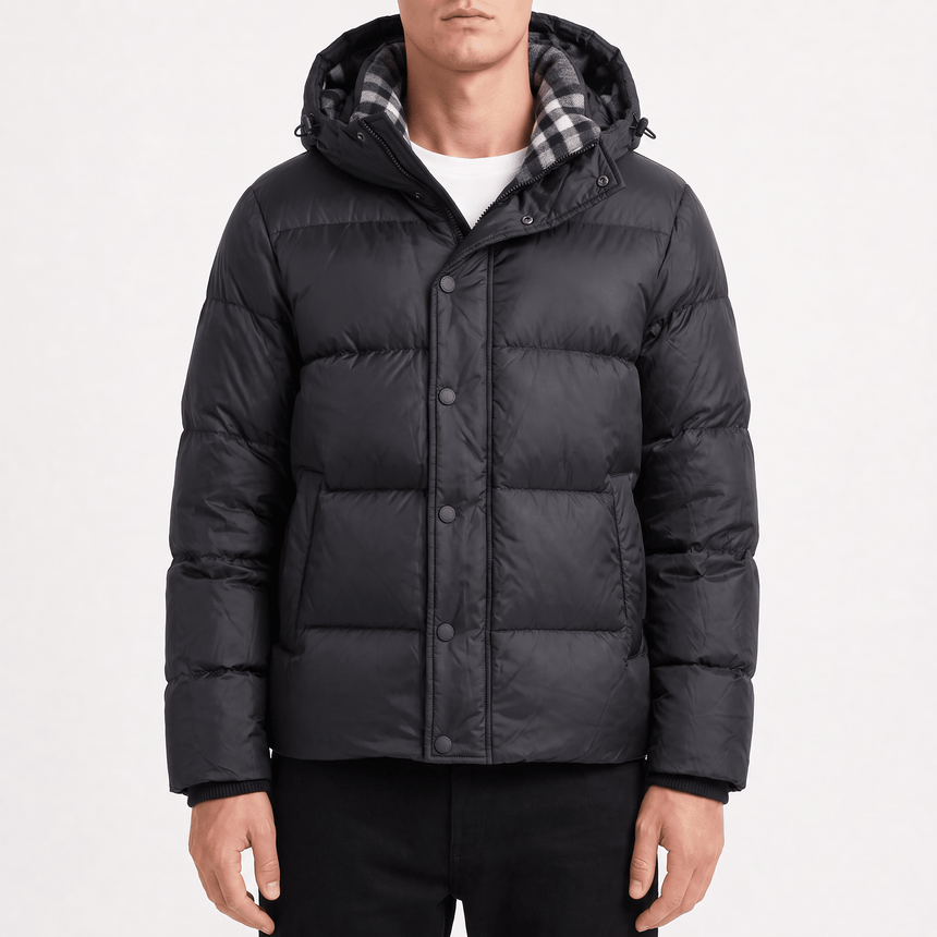 Burberry Halsby Puffer Down Jacket Black - Boinclo - Outlet Sale Under Retail