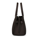 Burberry Handle Tote in Dark Clay Brown - Boinclo - Outlet Sale Under Retail