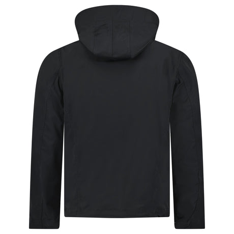 Burberry 'Hargrave' Zip - Up Logo Hooded Rain Jacket Black - Boinclo - Outlet Sale Under Retail