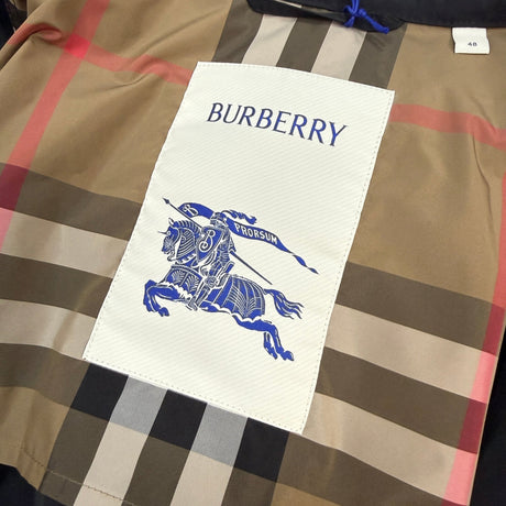 Burberry 'Hargrave' Zip - Up Logo Hooded Rain Jacket Black - Boinclo - Outlet Sale Under Retail