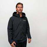 Burberry 'Hargrave' Zip - Up Logo Hooded Rain Jacket Black - Boinclo - Outlet Sale Under Retail