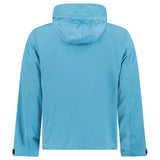 Burberry 'Hargrave' Zip-Up Logo Hooded Rain Jacket Turquoise - Boinclo - Outlet Sale Under Retail