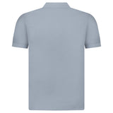 Burberry 'Hartford' Check Placket Polo Gale Blue - Boinclo - Outlet Sale Under Retail