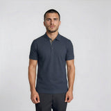 Burberry 'Hartford' Check Placket Polo Navy - Boinclo - Outlet Sale Under Retail